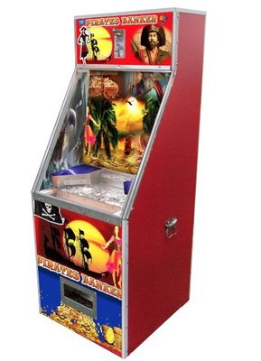Spingitoio Arcade Machine Metal Frame For della moneta del foro di indennità 1 giocatore
