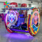 Spingitoio Arcade Machine della moneta del teatro automobile felice girante dell'oscillazione della sedia dell'automobile di Leba della ruota da 360 gradi