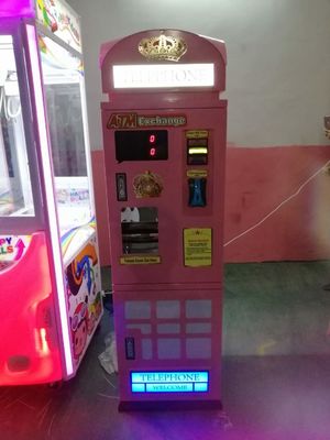 Macchina cambiante automatica del gioco dei segni della fattura di scambio del videogioco arcade di BANCOMAT della moneta della macchina simbolica automatica di scambio