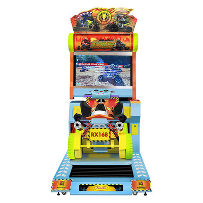 Nuovo video della macchina di videogioco di guida di Arcade Crazy Four Wheel Car del simulatore di progettazione 2020 che guida la macchina dell'automobile