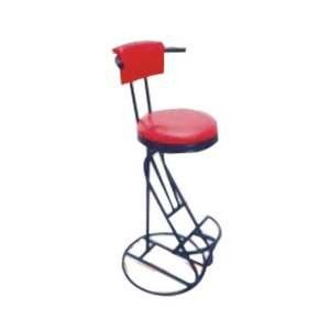 L'inchiodamento rotondo gira sedia di plastica regolabile di Antivari del cucchiaio dell'alto sgabello da bar posteriore di acciaio inossidabile