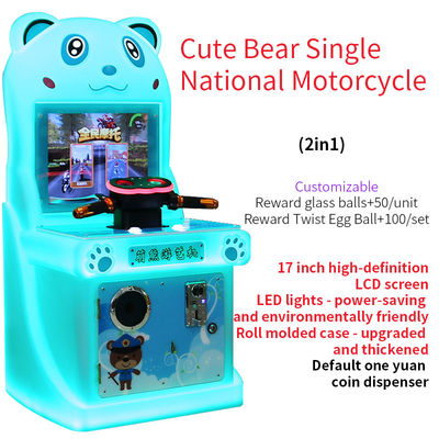 Arcade Racing Machine Cabinet Game Coin Mall Machine Motociclo Nazionale Singolo Gioco di Corse
