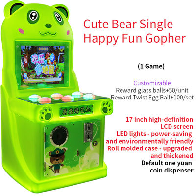 Macchina di gioco arcade a gioco singolo con video click