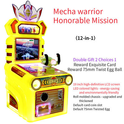 Macchina a moneta da 19 pollici per bambini con il gioco arcade 