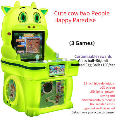 Cute Cow Due giocatori con una macchina da gioco Happy Paradise da 19 pollici