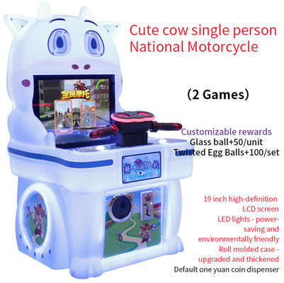 Speed racing arcade game machine cabinet produttori Coin Mall Robot For Children Motociclo nazionale
