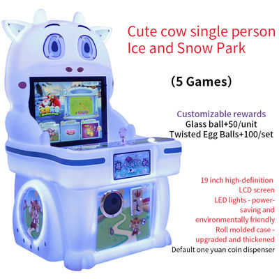Rocker Game Station LBE VR Gaming con Motion Simulators Ice And Snow Park Machine