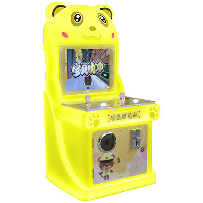 Macchina da gioco arcade a gettoni per bambini, con joystick per due giocatori, per giochi al chiuso