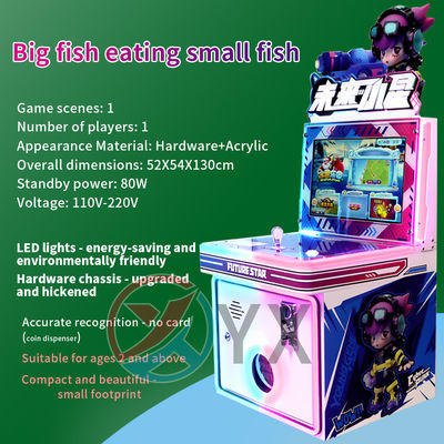 Pesce grande mangia pesce piccolo Gioco moneta-operazione Futuro Piccola stella Gioco per bambini Arcade Martello Console di gioco