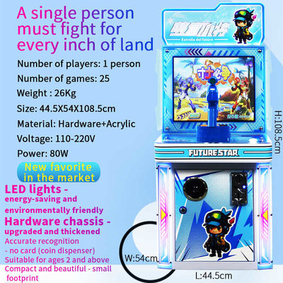 Kids Single Player Defeat Monster Enemy Land Battle Game Street Fighting Coin Operated Game Machine