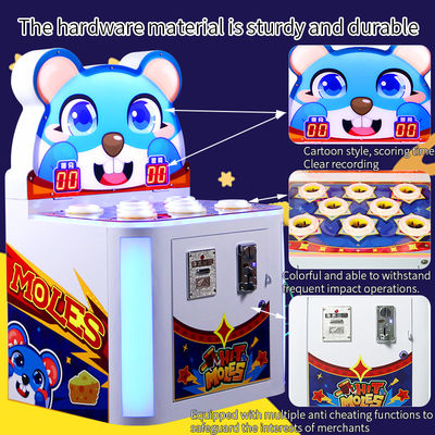 Adatta a tutte le età macchina da gioco con sporcizia - resistenti colori scuri facile da mantenere macchina da gioco con un esterno blu da sogno guadagno fare Whack Un gioco mole per parchi di divertimenti