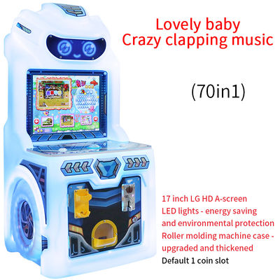 Macchina da gioco scoppiettante pazza da 17 pollici - Macchina da gioco arcade alla moda per bambini 220V