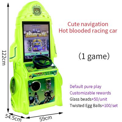 Nuova fabbrica di vendita diretta Macchina da gioco arcade di corse per bambini con monete