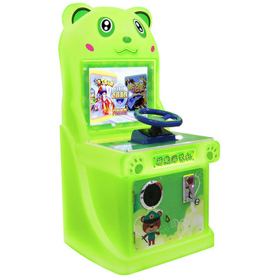 Simpatico Orsetto Fabbrica Giochi Macchina Arcade per Bambini a Moneta, Competizione di Corse
