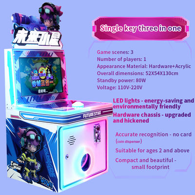 Macchina da gioco arcade a pulsante a gettoni per bambini Produttore originale cinese