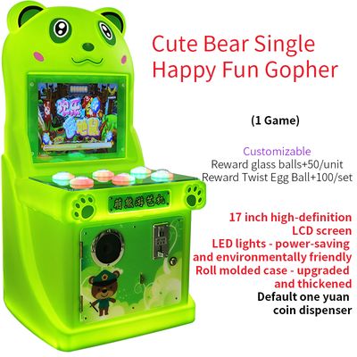 Newly Popular Arcade Coin-operated Children's Groundhog Shooting Machine